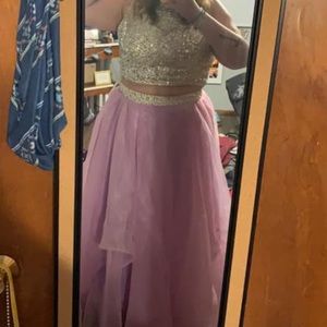 Lavender Prom Dress